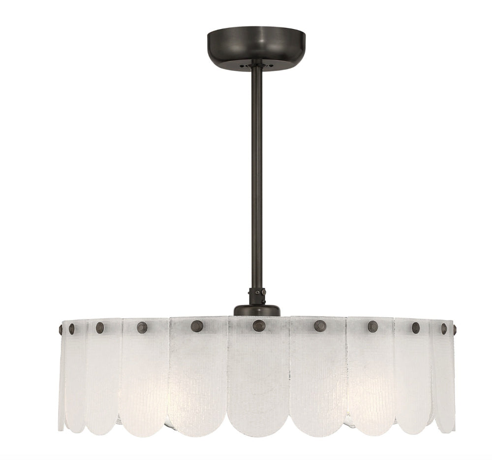 Savoy House Ashton 5-Light Fan D'Lier - Mediterranean Bronze