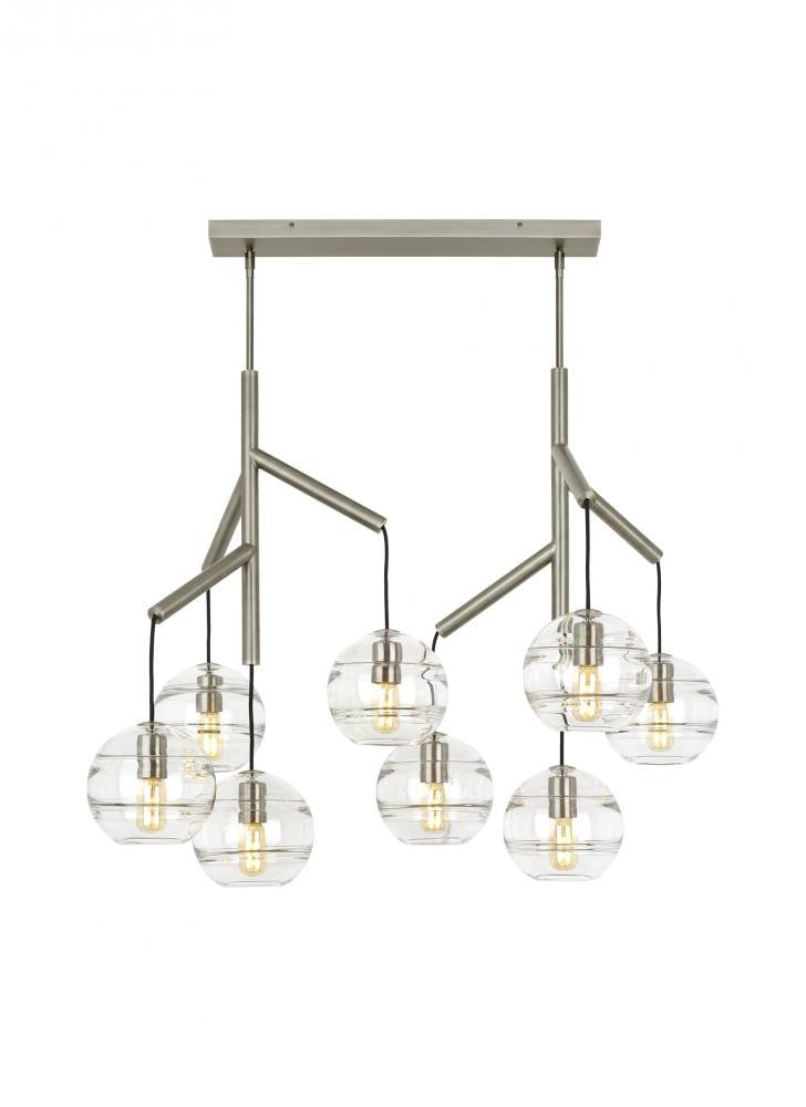 Visual Comfort Modern Sedona Double Chandelier 