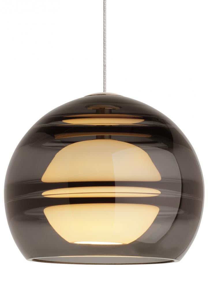 Sedona MonoPoint Smoke Satin Nickel LED