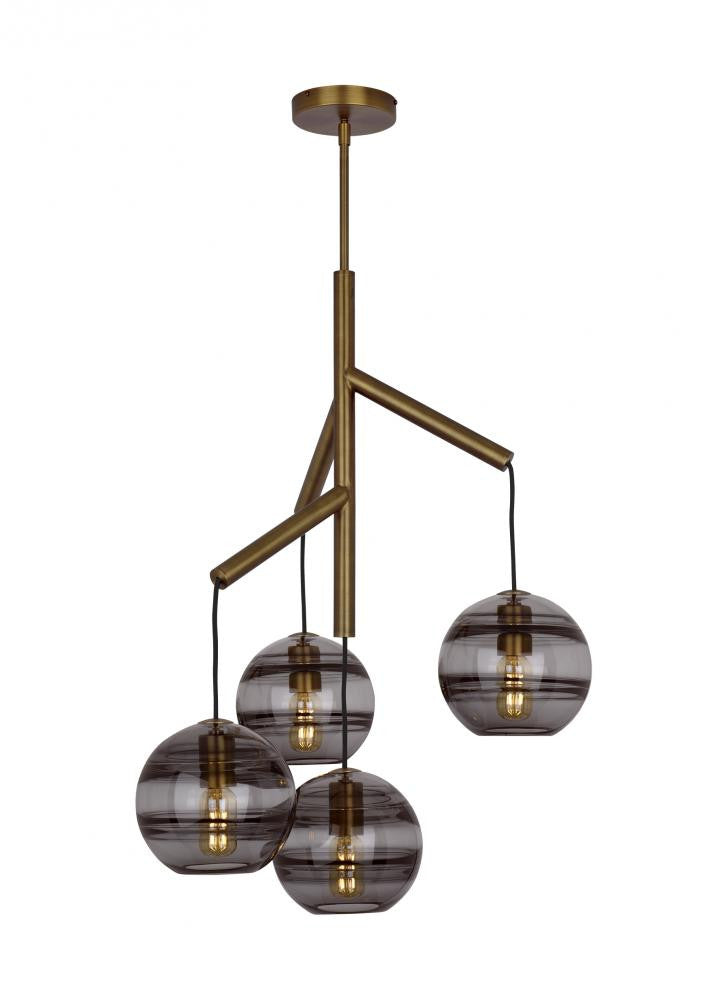 Chandeliers-Visual Comfort & Co. Modern Collection-700SDNMPR1