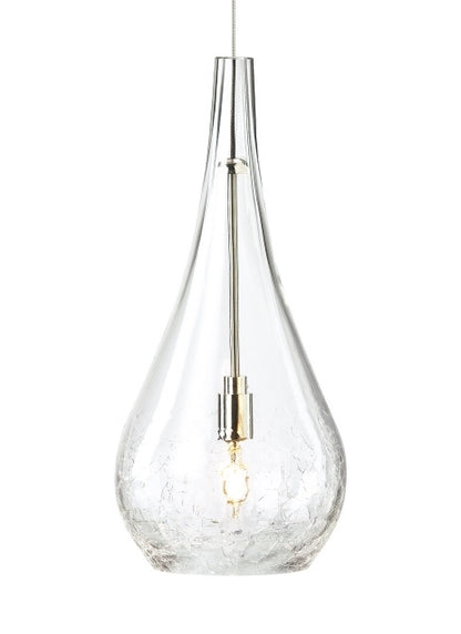 Visual Comfort Modern Seguro Pendant Nickel, Satin Nickel