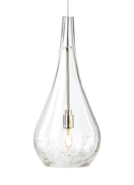 Visual Comfort Modern Seguro Pendant Nickel, Satin Nickel