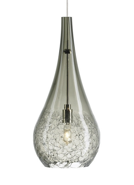 Visual Comfort Modern Seguro Pendant Nickel, Satin Nickel