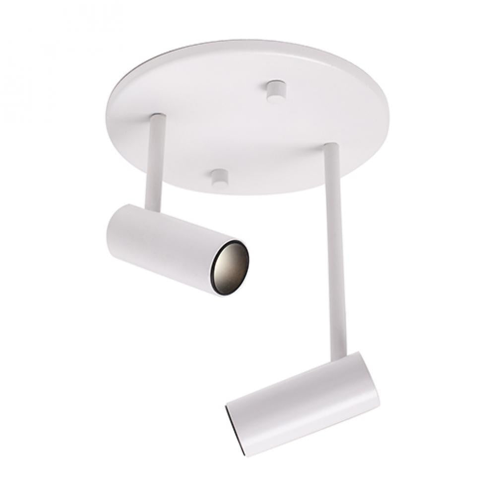 Kuzco Lighting Inc Downey LED Semi-Flush Mount White