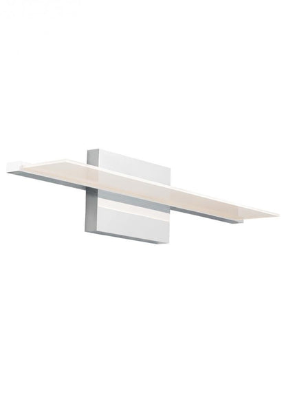 Visual Comfort Modern Span Bath Vanity Nickel, Satin Nickel