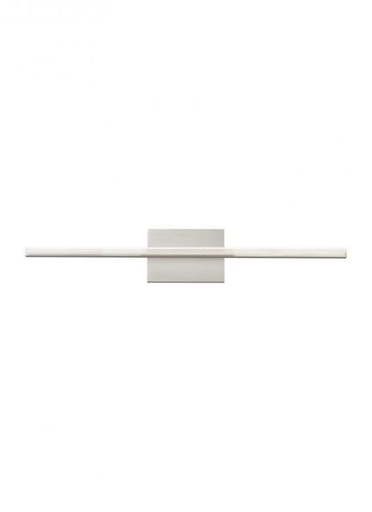 Span Bath Vanity, 1-Light, LED, Satin Nickel, 35.5"W (700BCSPANB3S-LED930 703TCU0)