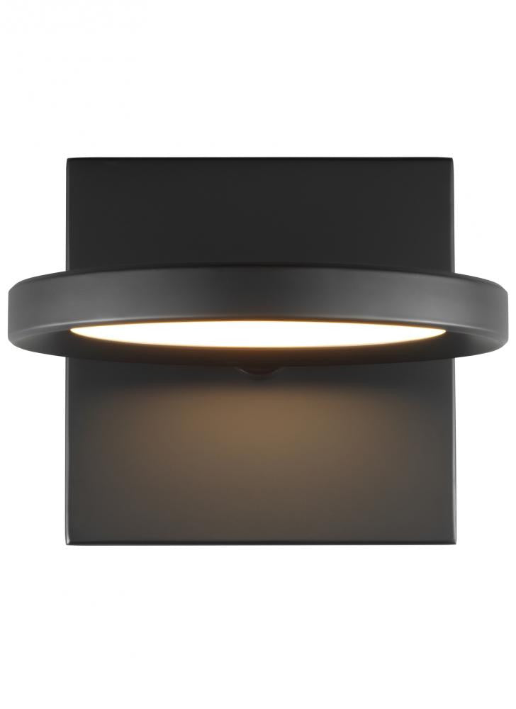Visual Comfort Modern Spectica Wall Sconce Black, Matte Black