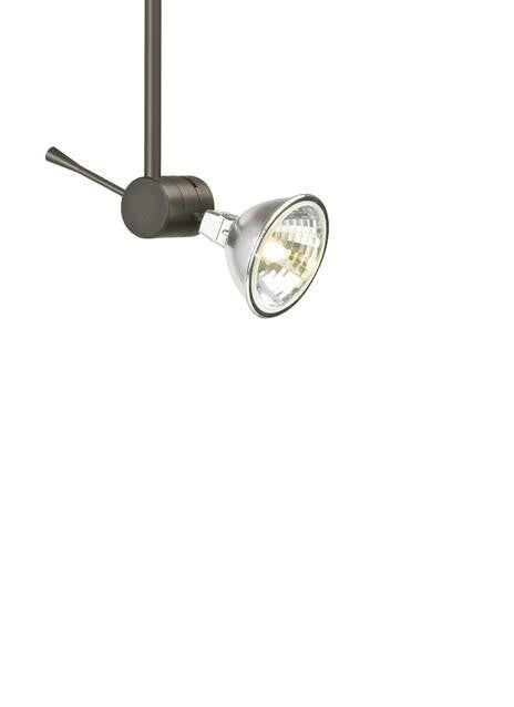 Visual Comfort Modern Sprocket Head MonoRail Bronze, Antique Bronze