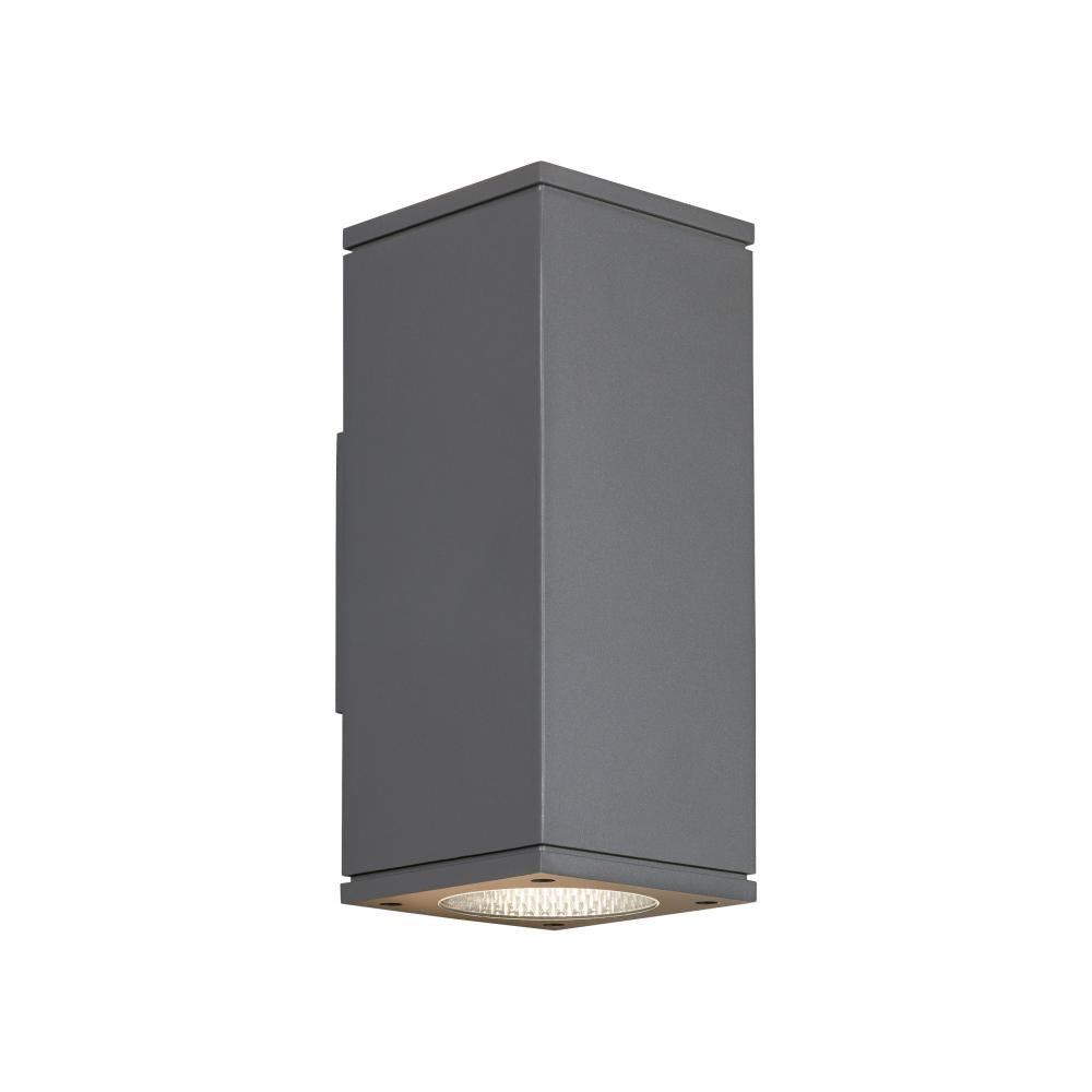 Visual Comfort Modern Tegel Outdoor Wall Sconce Black, Charcoal
