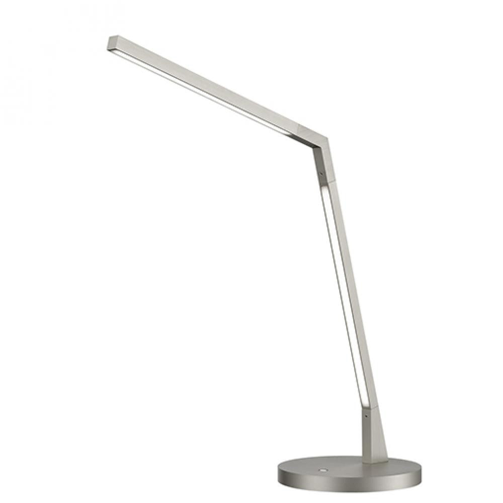Kuzco Lighting Inc Miter 17-in LED Table Lamp Brushed Nickel