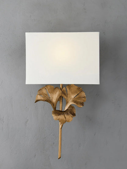 Gingko Wall Sconce Currey and Company 5178