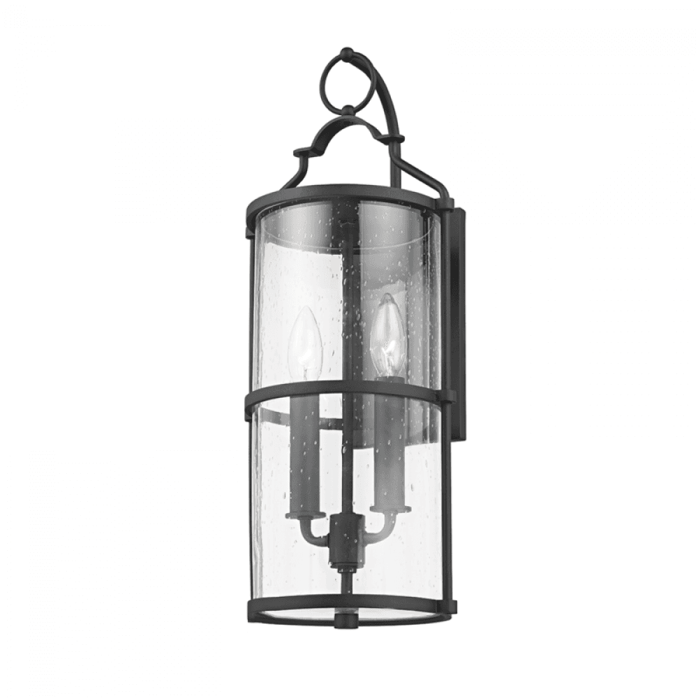 Troy Burbank Wall Sconce Texture Black