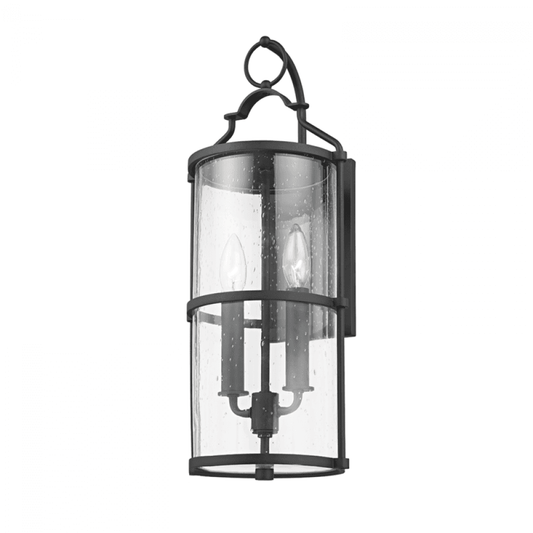 Troy Burbank Wall Sconce Texture Black