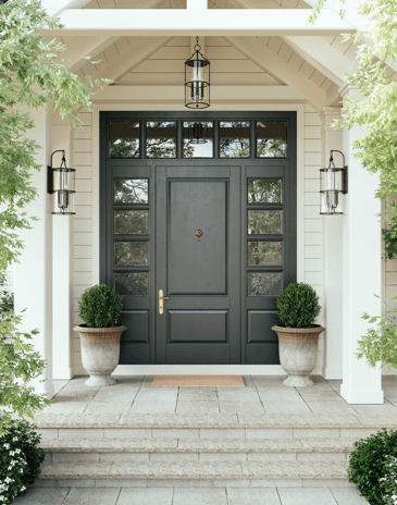 Troy Burbank Outdoor Wall Sconce Texture Black 24.75"H