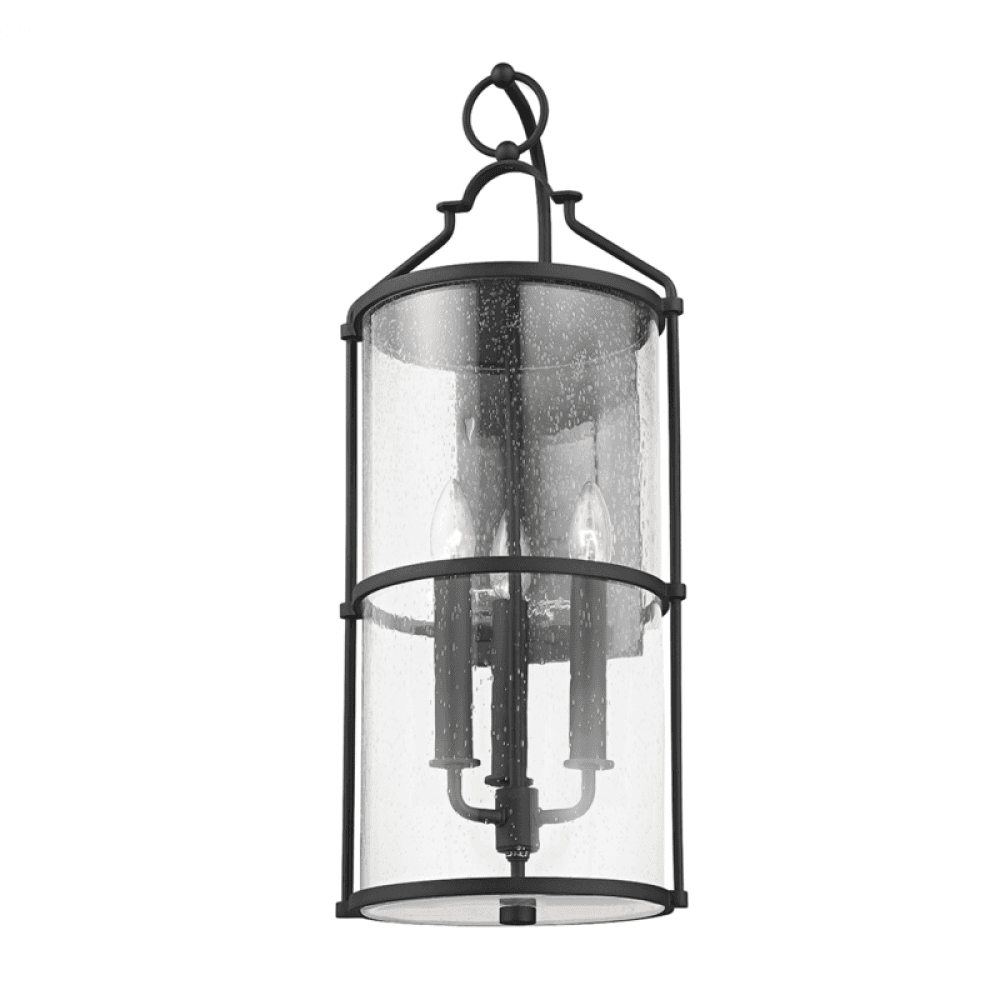 Troy Burbank Wall Sconce Texture Black