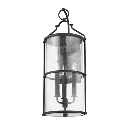 Troy Burbank Wall Sconce Texture Black