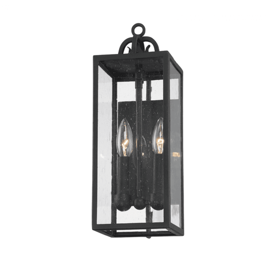 Troy Caiden Wall Sconce Black