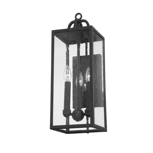 Troy Caiden Wall Sconce Black