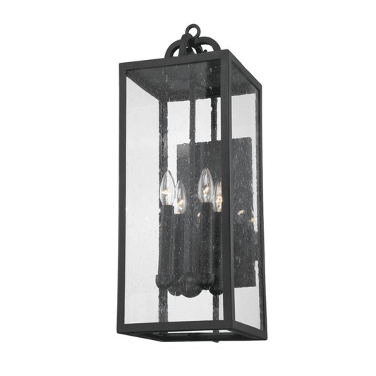 Troy Caiden Wall Sconce Black