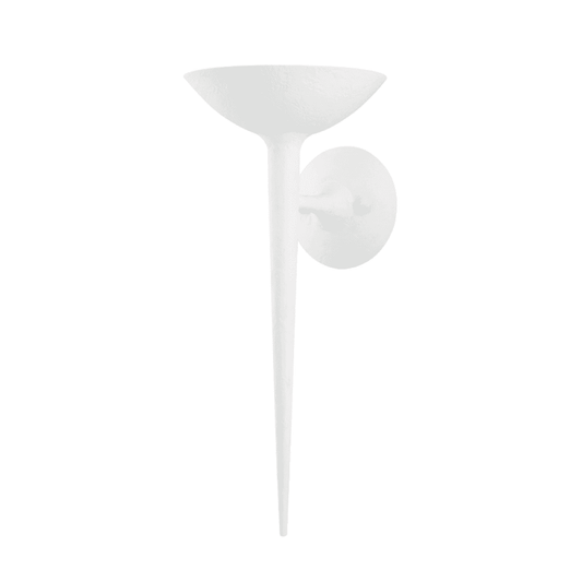Troy Cecilia Wall Sconce Gesso White