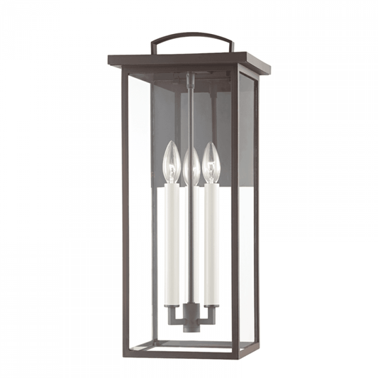 Troy Eden Wall Sconce Textured Bronze