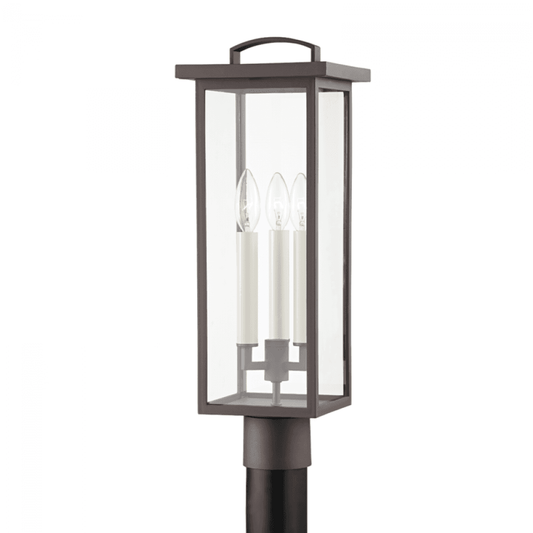 Troy Eden Post Mount Textured Bronze