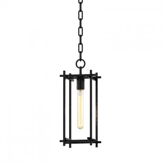 Troy Huck Outdoor Lantern Black Iron