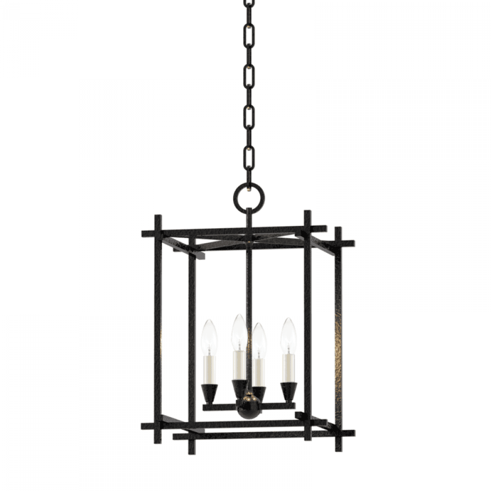 Troy Huck Outdoor Lantern Black Iron