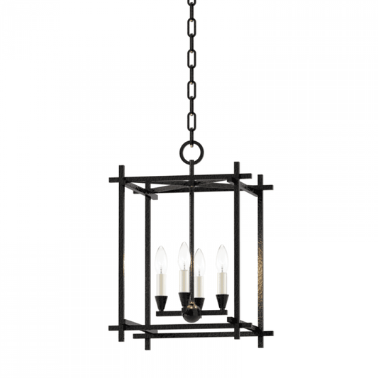 Troy Huck Outdoor Lantern Black Iron