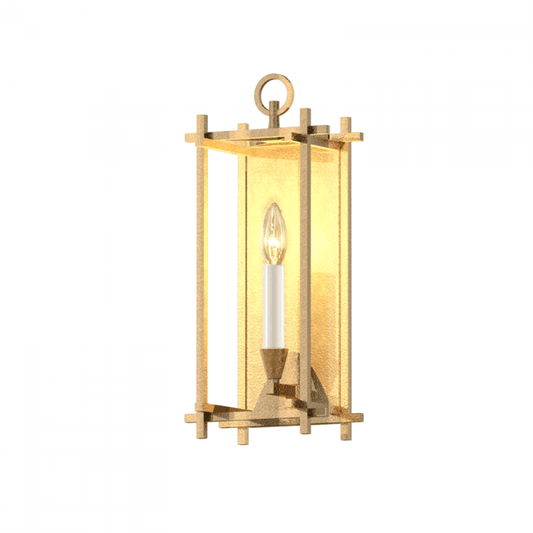 Troy Huck Wall Sconce Vintage Gold Leaf