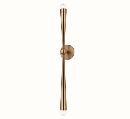 Troy Keanu Wall Sconce Patina Brass