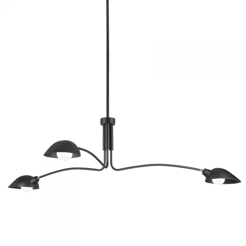Troy Leo Pendant Black