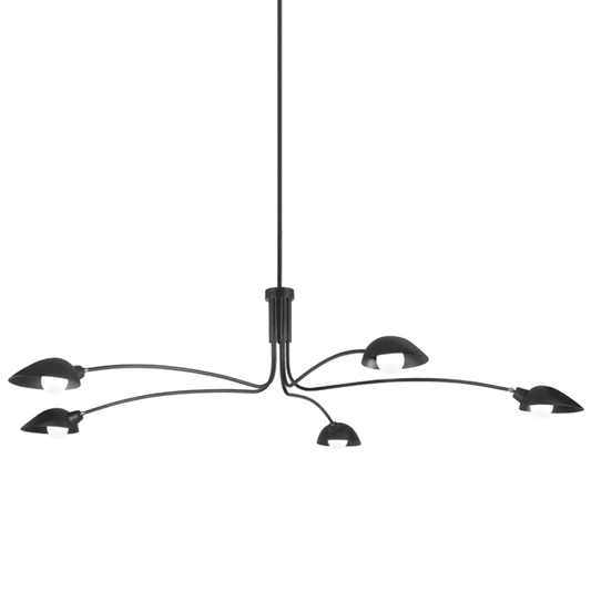 Troy Leo Pendant Black