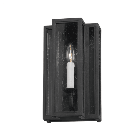 Troy Leor Outdoor Wall Sconce Black