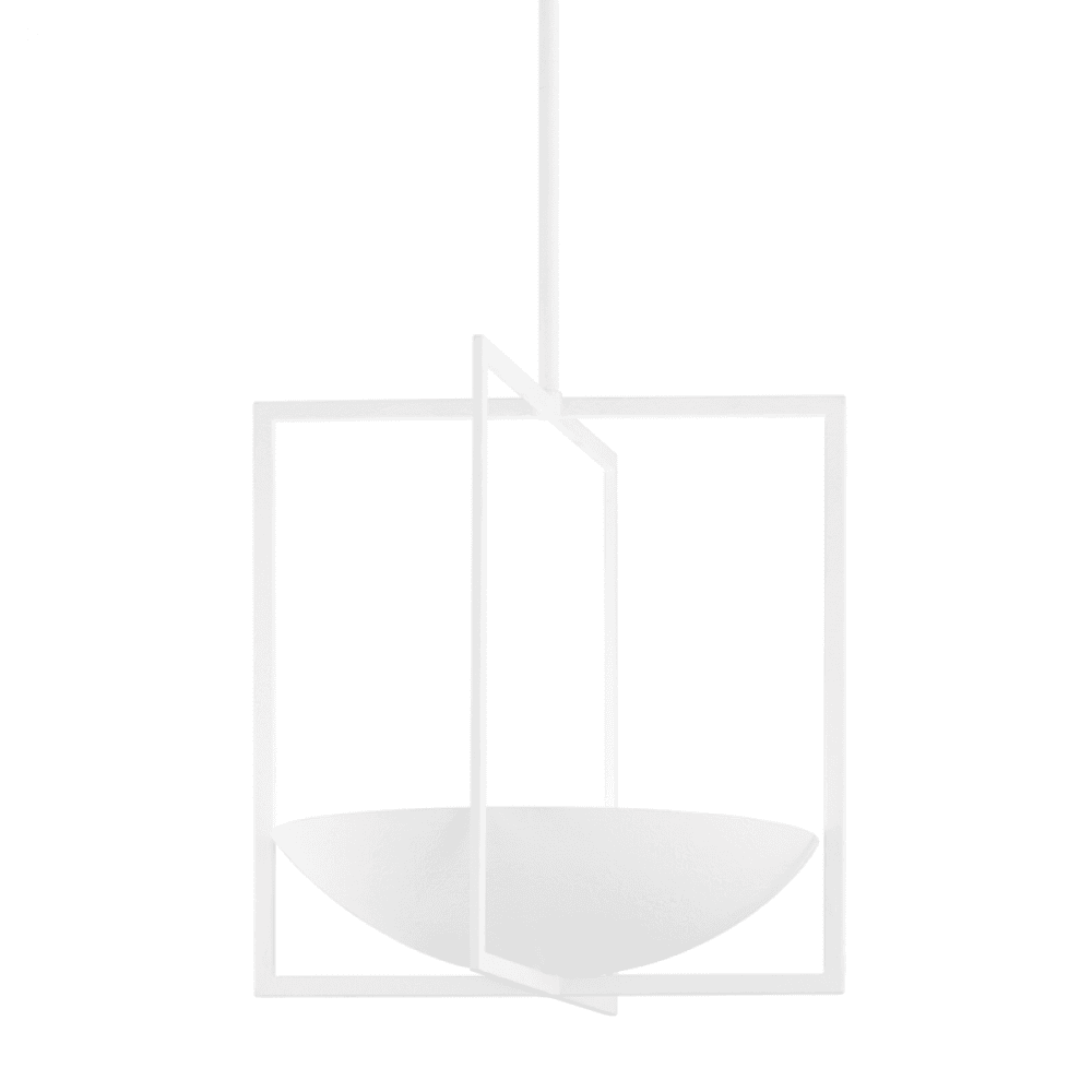 Troy Loki Pendant Gesso White