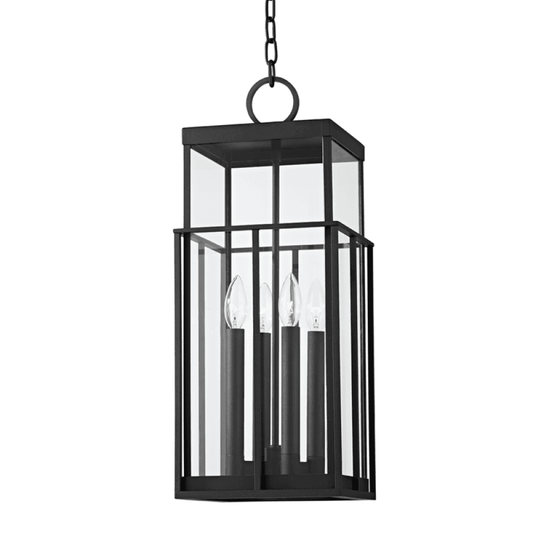 Troy Longport Outdoor Lantern Texture Black