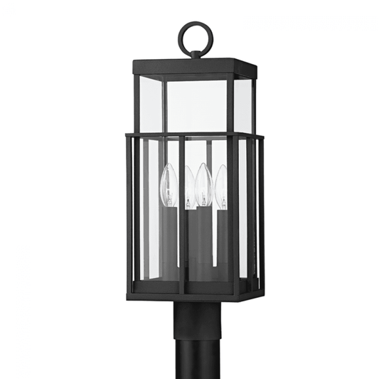 Troy Longport Post Mount Texture Black