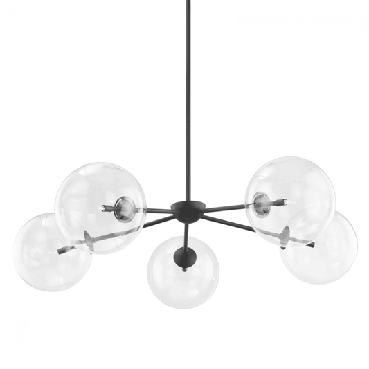 Troy Madrid Chandelier Black