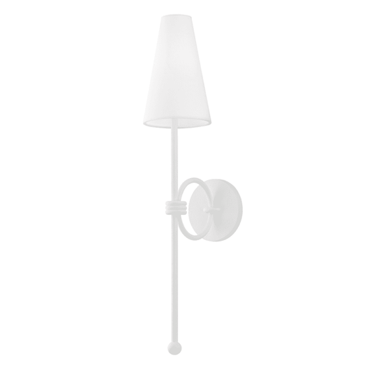 Troy Magnus Wall Sconce Texture White