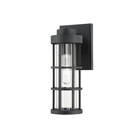 Troy Mesa Wall Sconce Texture Black