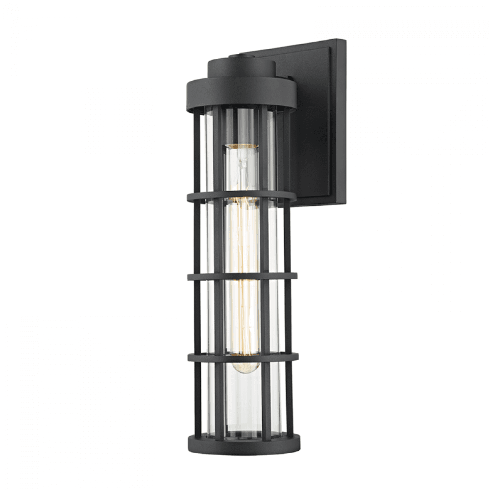 Troy Mesa Wall Sconce Texture Black