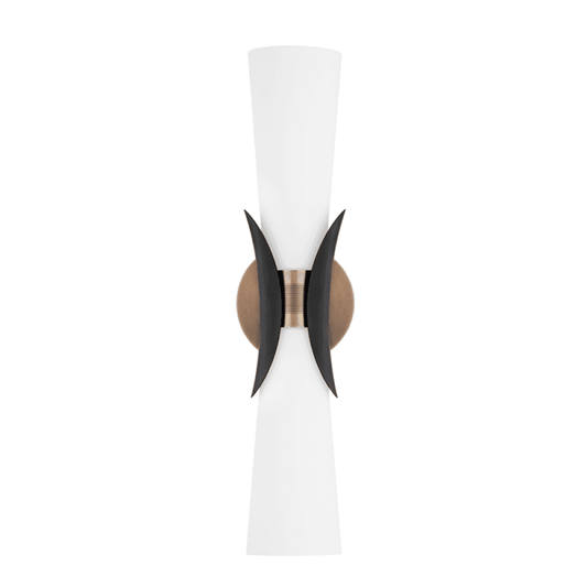 Troy Muncie Wall Sconce Brass
