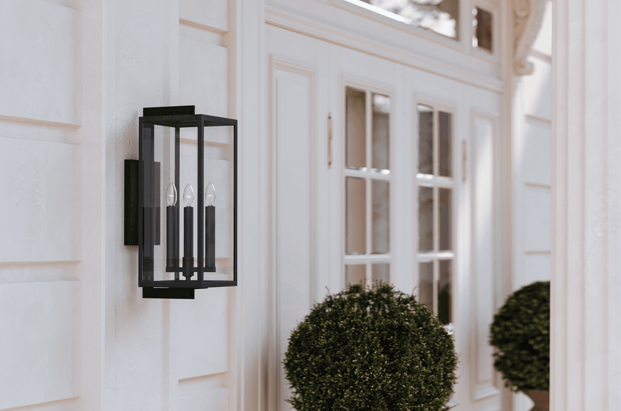 Troy Nico Outdoor Wall Sconce French Iron 20"H