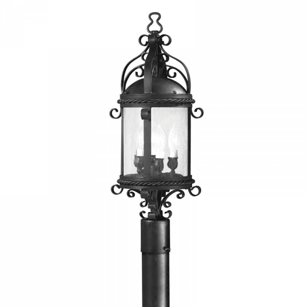 Troy Pamplona Post Lantern Soft Off Black