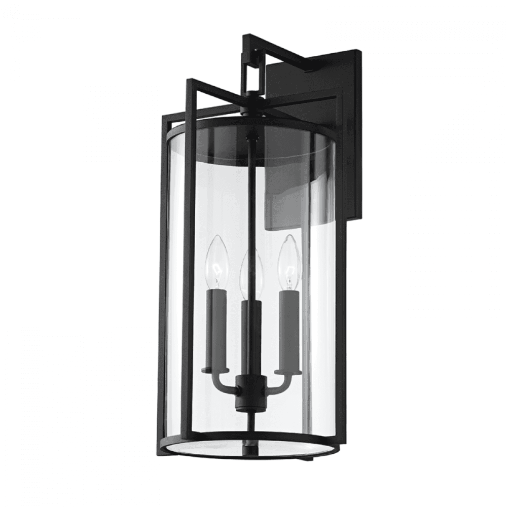 Troy Percy Wall Sconce Texture Black