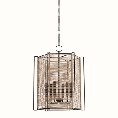 Troy Ramon Lantern Textured Black