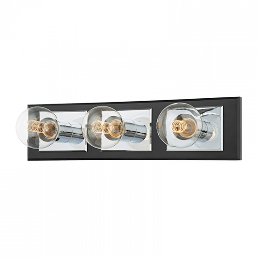 Troy Runyan Bath Vanity Light Chrome