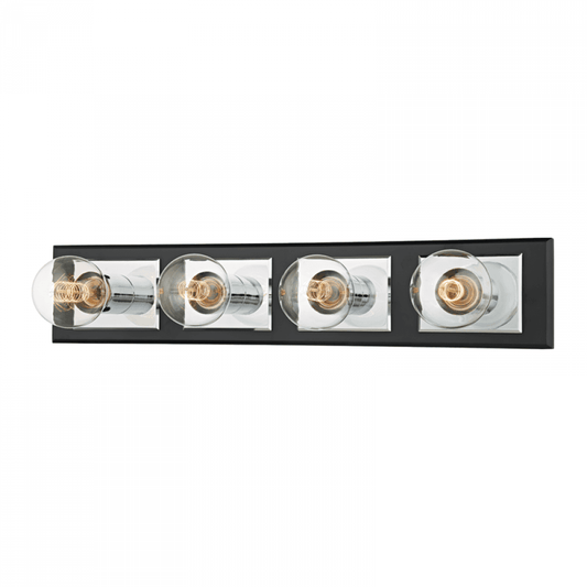 Troy Runyan Bath Vanity Light Chrome