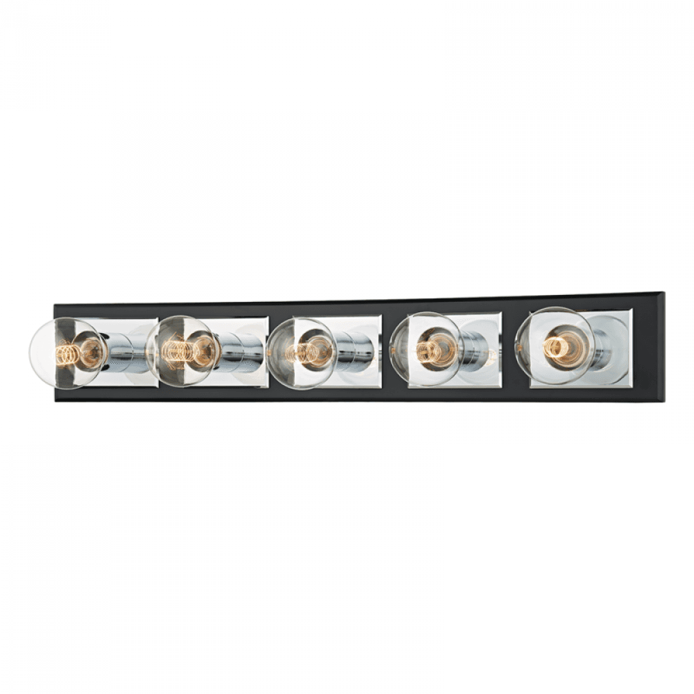 Troy Runyan Bath Vanity Light Chrome