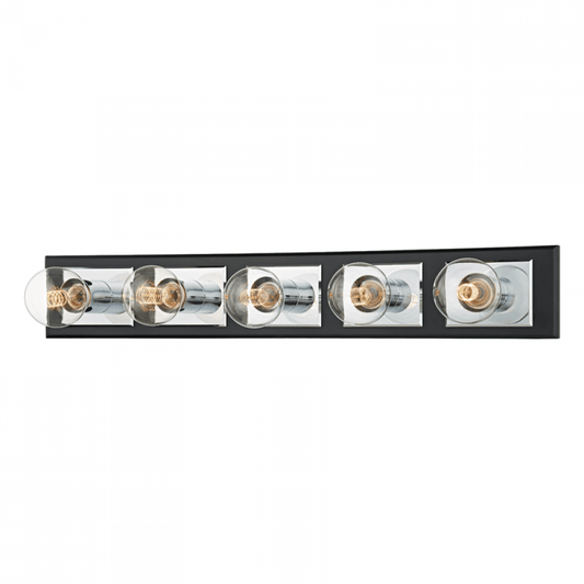 Troy Runyan Bath Vanity Light Chrome